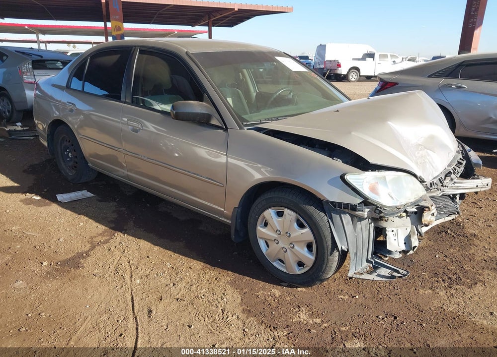 2005 HONDA CIVIC LX VIN: 2HGES16525H527096