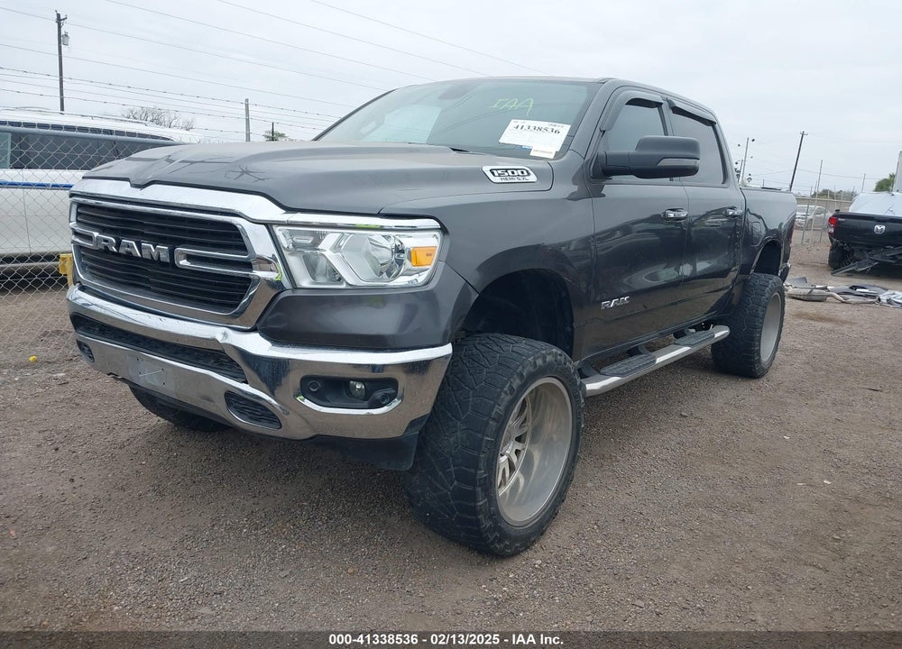 2019 RAM 1500 BIG HORN/LONE STAR 4X2 5'7 BOX VIN: 1C6RREFT2KN806088