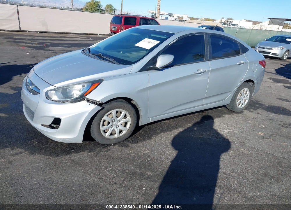 2013 HYUNDAI ACCENT GLS VIN: KMHCT4AE4DU463906