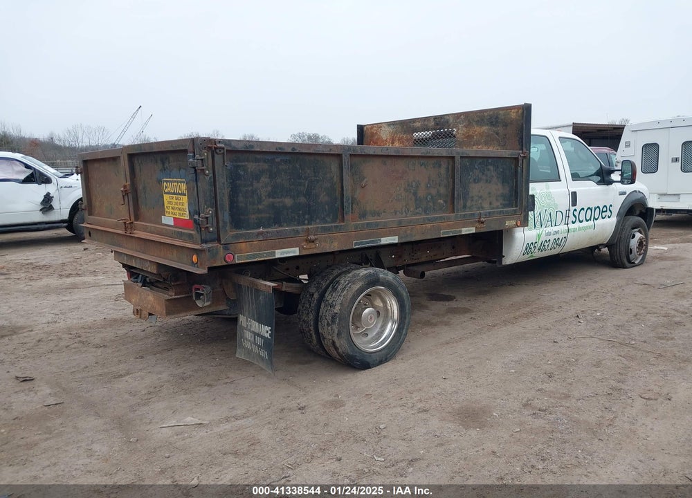 2006 FORD F-550 CHASSIS LARIAT/XL/XLT VIN: 1FDAW57P36EB26749