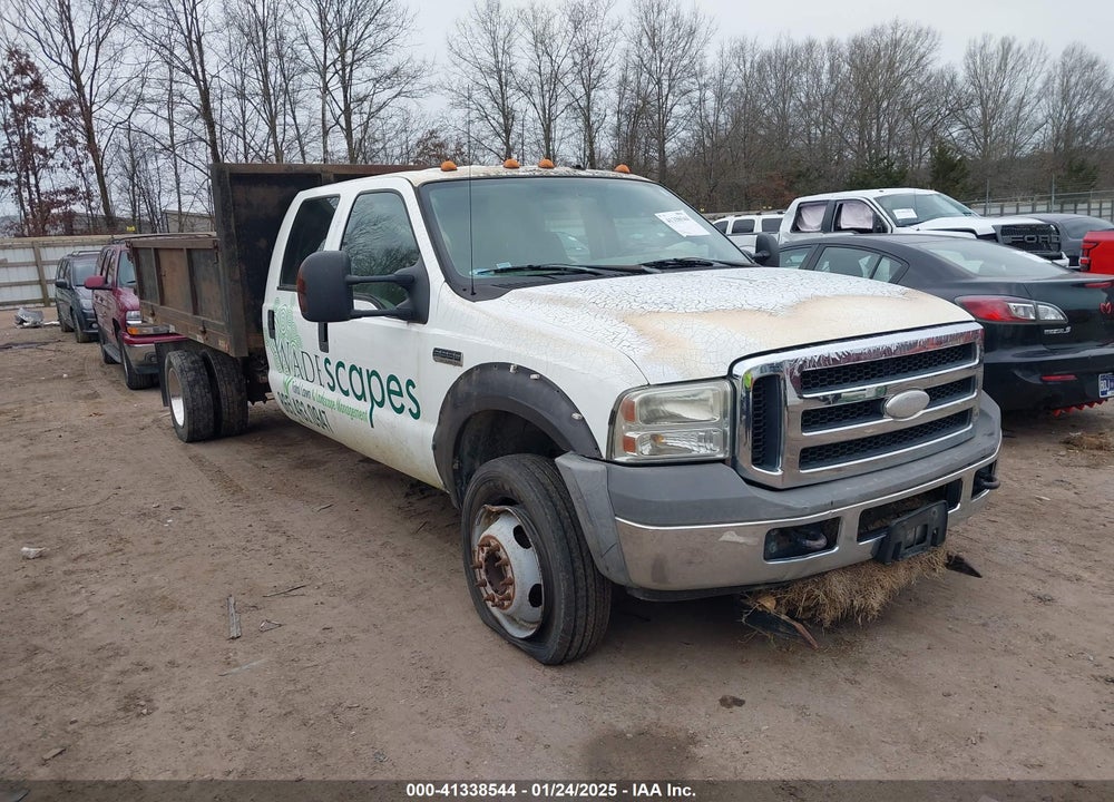 2006 FORD F-550 CHASSIS LARIAT/XL/XLT VIN: 1FDAW57P36EB26749