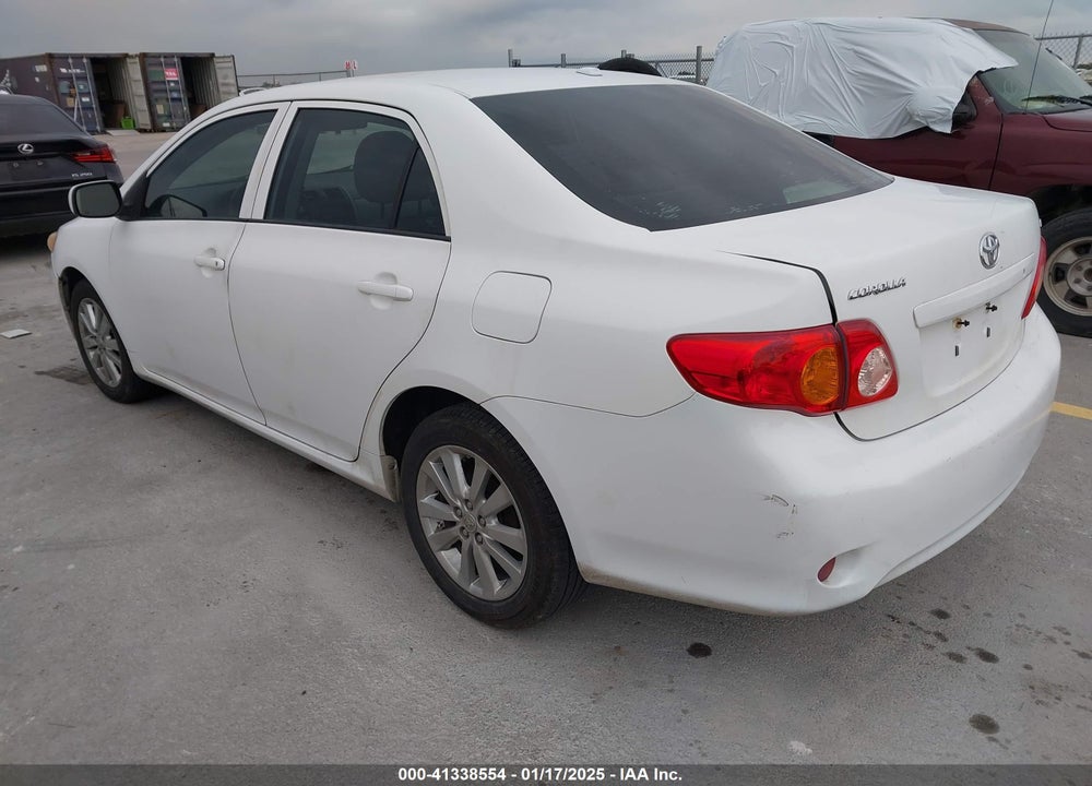 2009 TOYOTA COROLLA VIN: 2T1BU40E79C048646