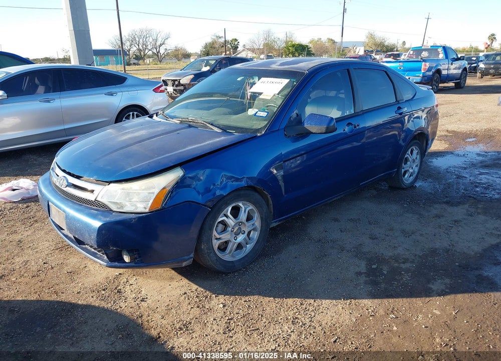 2008 FORD FOCUS VIN: 1FAHP35N68W190504