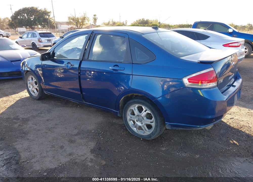 2008 FORD FOCUS VIN: 1FAHP35N68W190504