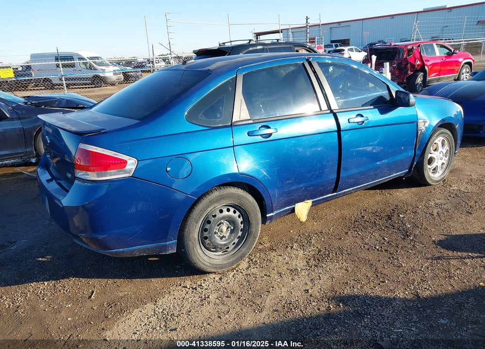 2008 FORD FOCUS VIN: 1FAHP35N68W190504