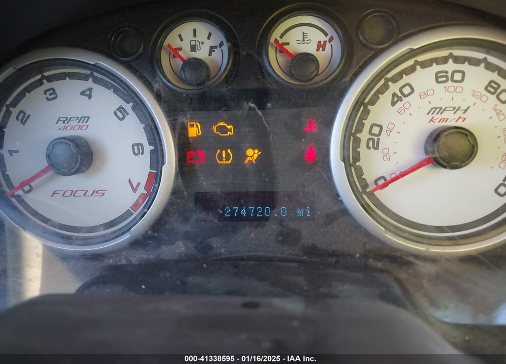 2008 FORD FOCUS VIN: 1FAHP35N68W190504
