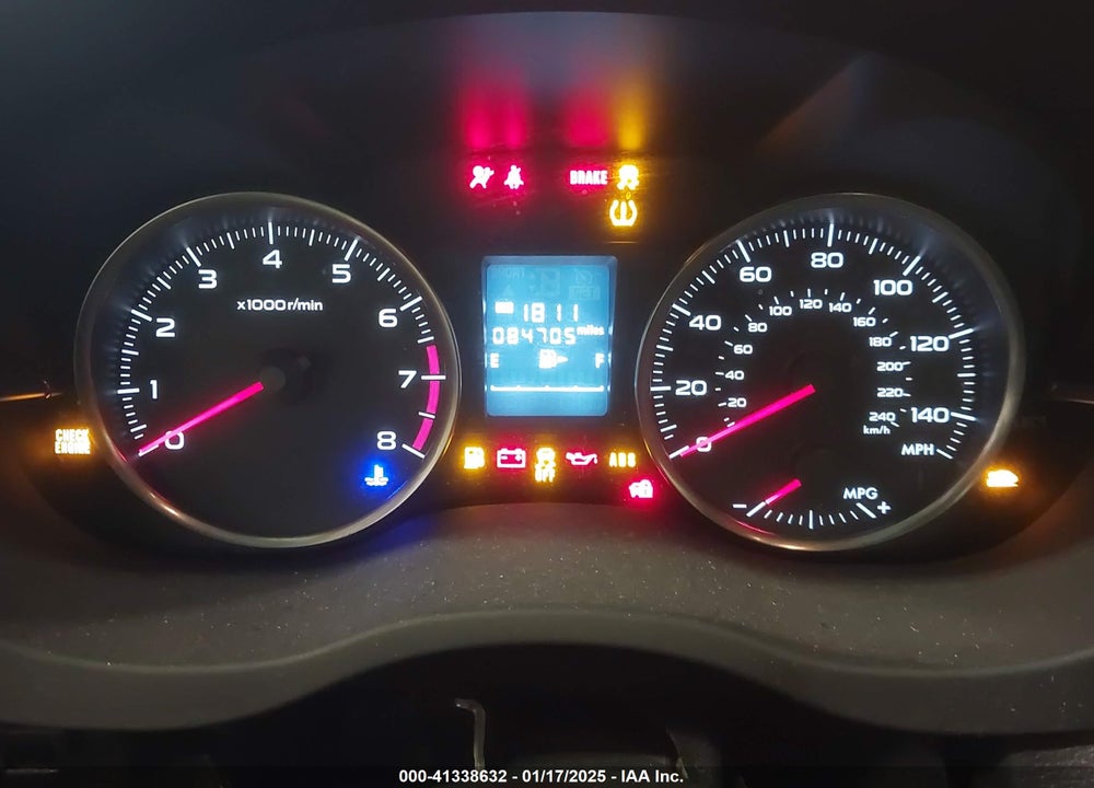 2017 SUBARU CROSSTREK 2.0I PREMIUM VIN: JF2GPABC8HH232285