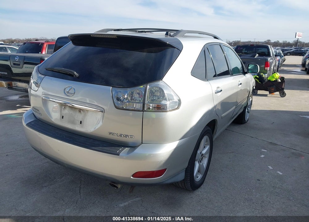 2008 LEXUS RX 350 VIN: 2T2GK31U98C026847