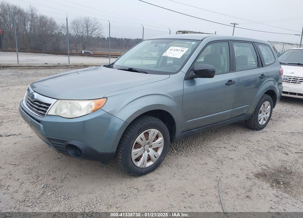 2010 SUBARU FORESTER 2.5X VIN: JF2SH6AC6AH794651