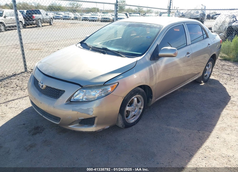 2009 TOYOTA COROLLA LE VIN: 1NXBU40E89Z056673