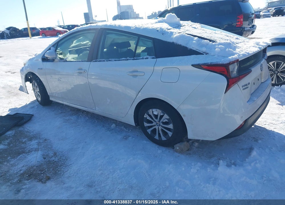 2020 TOYOTA PRIUS LE AWD-E VIN: JTDL9RFU4L3017887