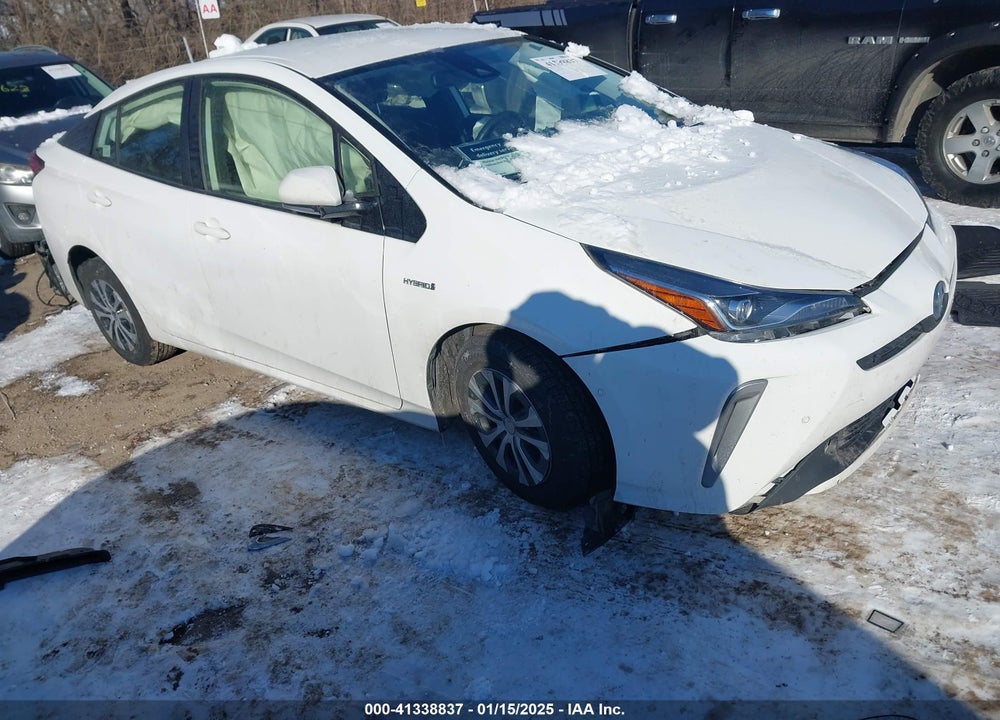 2020 TOYOTA PRIUS LE AWD-E VIN: JTDL9RFU4L3017887