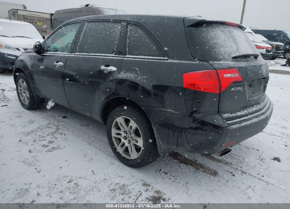 2007 ACURA MDX TECHNOLOGY PACKAGE VIN: 2HNYD28387H504765