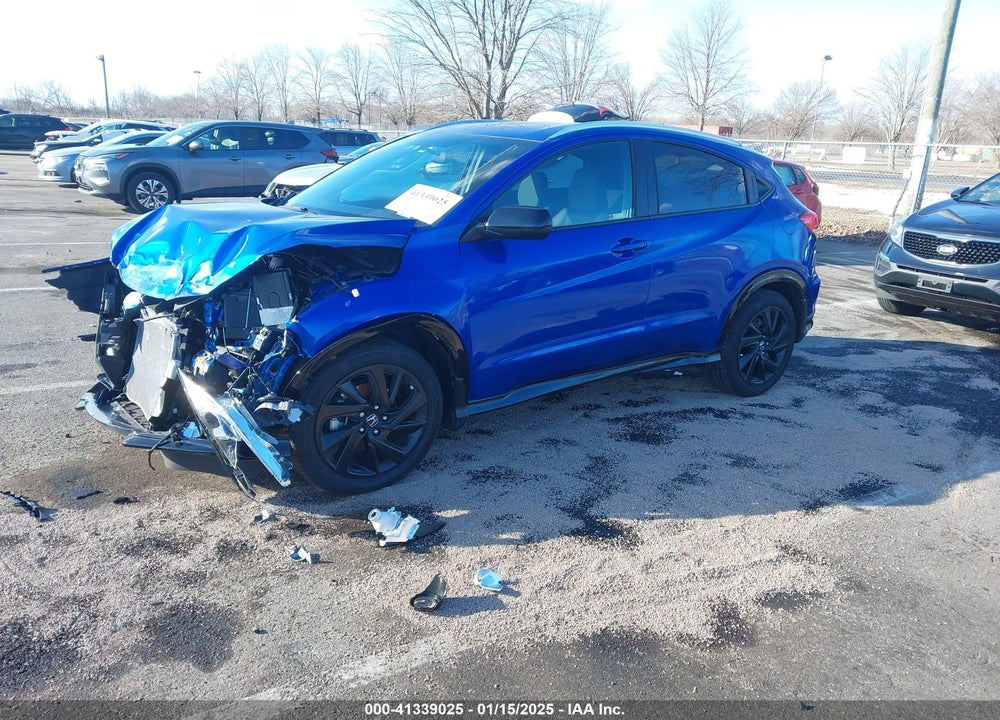 2022 HONDA HR-V AWD SPORT VIN: 3CZRU6H12NM716814