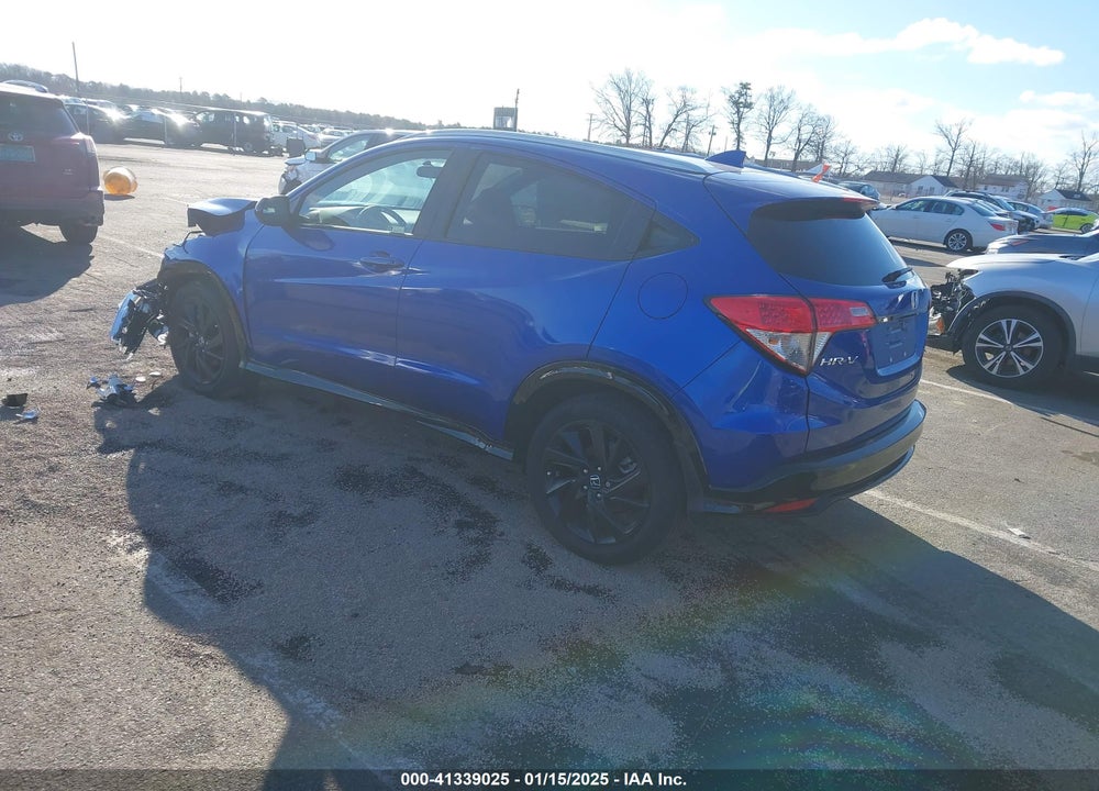 2022 HONDA HR-V AWD SPORT VIN: 3CZRU6H12NM716814