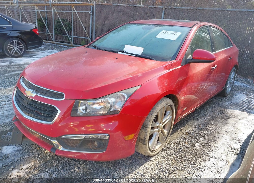 2015 CHEVROLET CRUZE LTZ VIN: 1G1PG5SB1F7289923