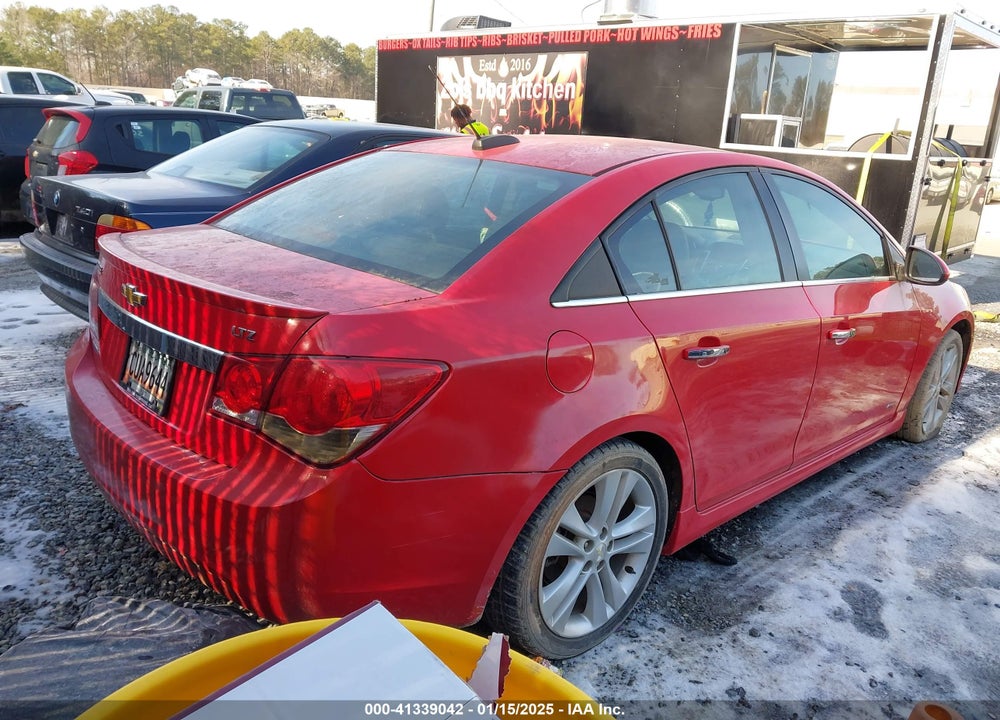 2015 CHEVROLET CRUZE LTZ VIN: 1G1PG5SB1F7289923