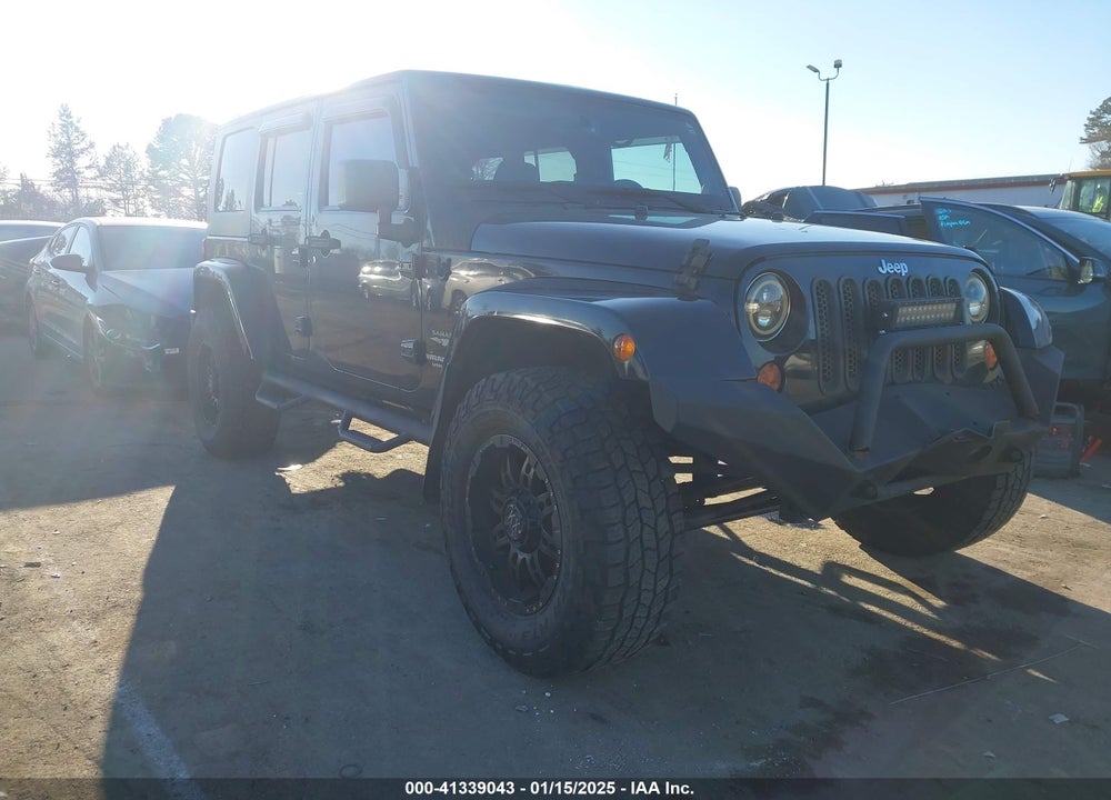 2013 JEEP WRANGLER UNLIMITED SAHARA VIN: 1C4HJWEG9DL662964