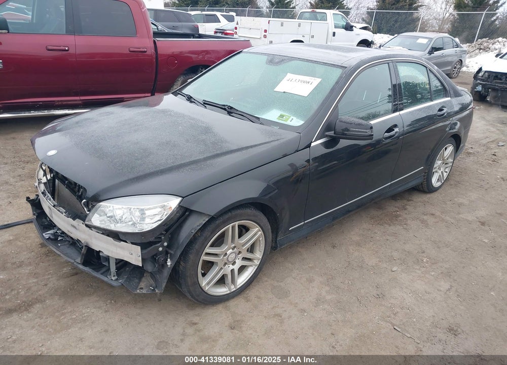2010 MERCEDES-BENZ C VIN: WDDGF5GB0AR096135