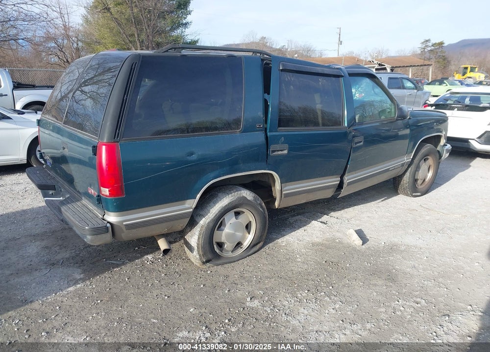 1998 GMC YUKON VIN: 1GKEK13R2WJ731178