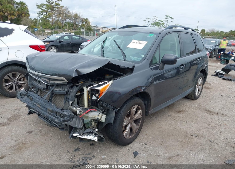 2015 SUBARU FORESTER 2.5I PREMIUM VIN: JF2SJADCXFG413237