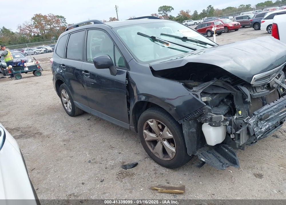 2015 SUBARU FORESTER 2.5I PREMIUM VIN: JF2SJADCXFG413237