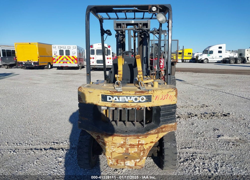 1996 DAEWOO FORKLIFT VIN: 1205147