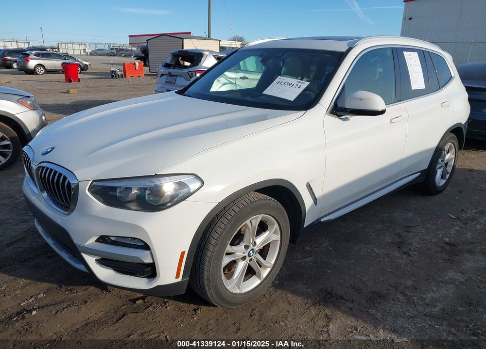 2019 BMW X3 SDRIVE30I VIN: 5UXTR7C50KLR49521
