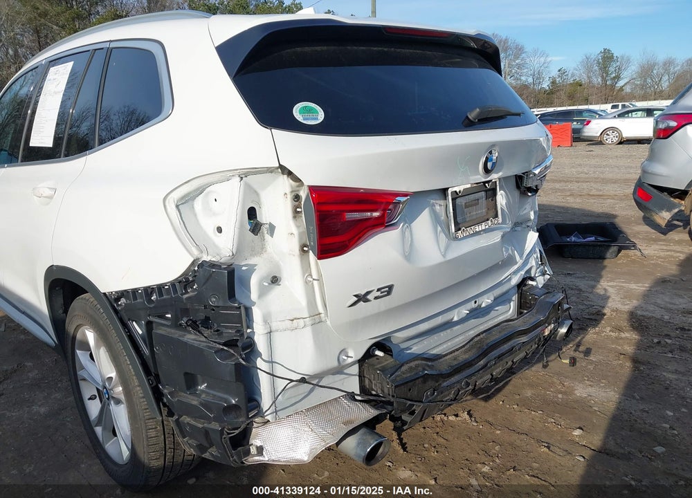 2019 BMW X3 SDRIVE30I VIN: 5UXTR7C50KLR49521