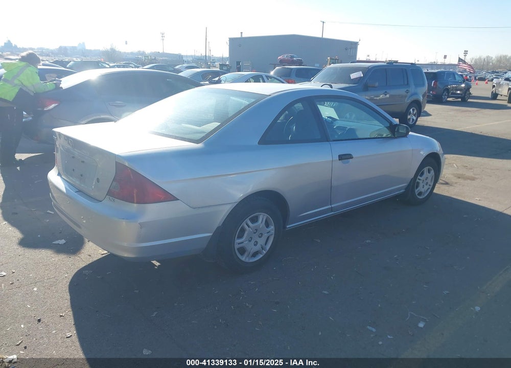 2001 HONDA CIVIC LX VIN: 1HGEM21531L032748