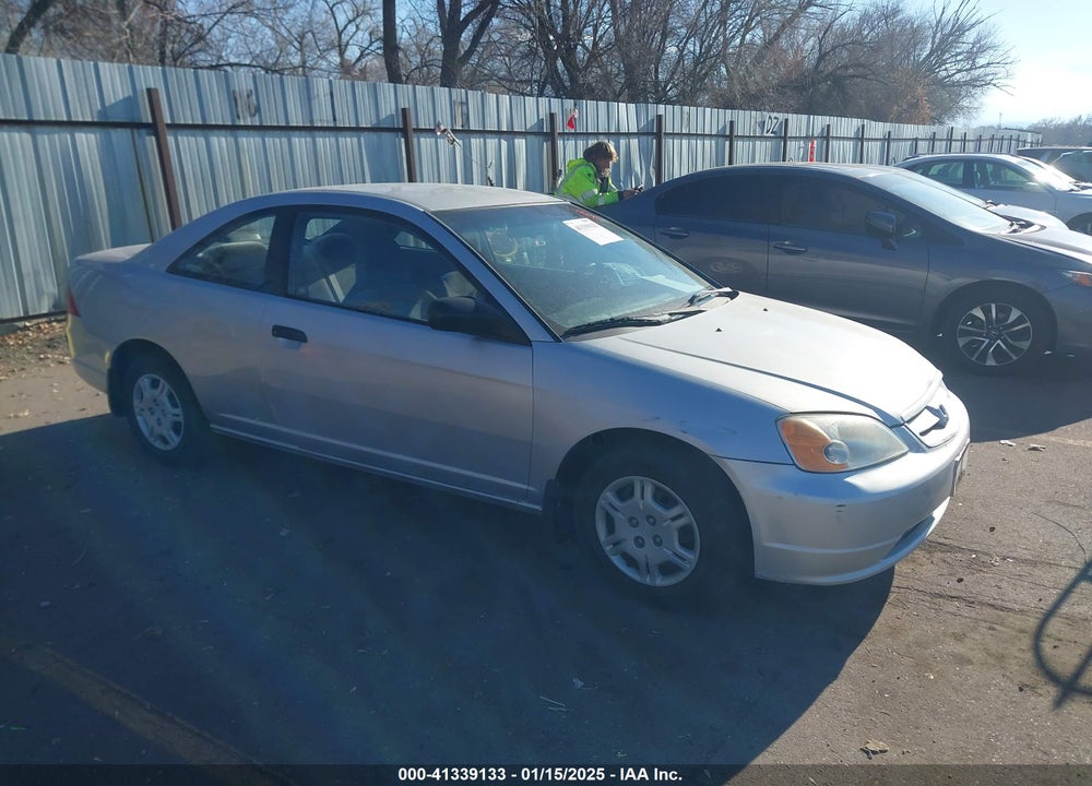 2001 HONDA CIVIC LX VIN: 1HGEM21531L032748