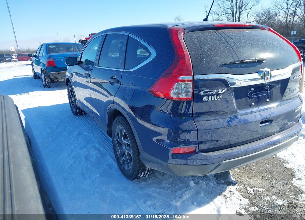 2016 HONDA CR-V SE VIN: 2HKRM4H40GH650826