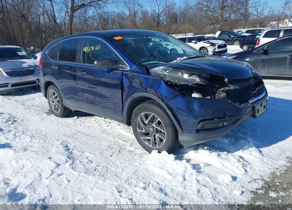 2016 HONDA CR-V SE VIN: 2HKRM4H40GH650826