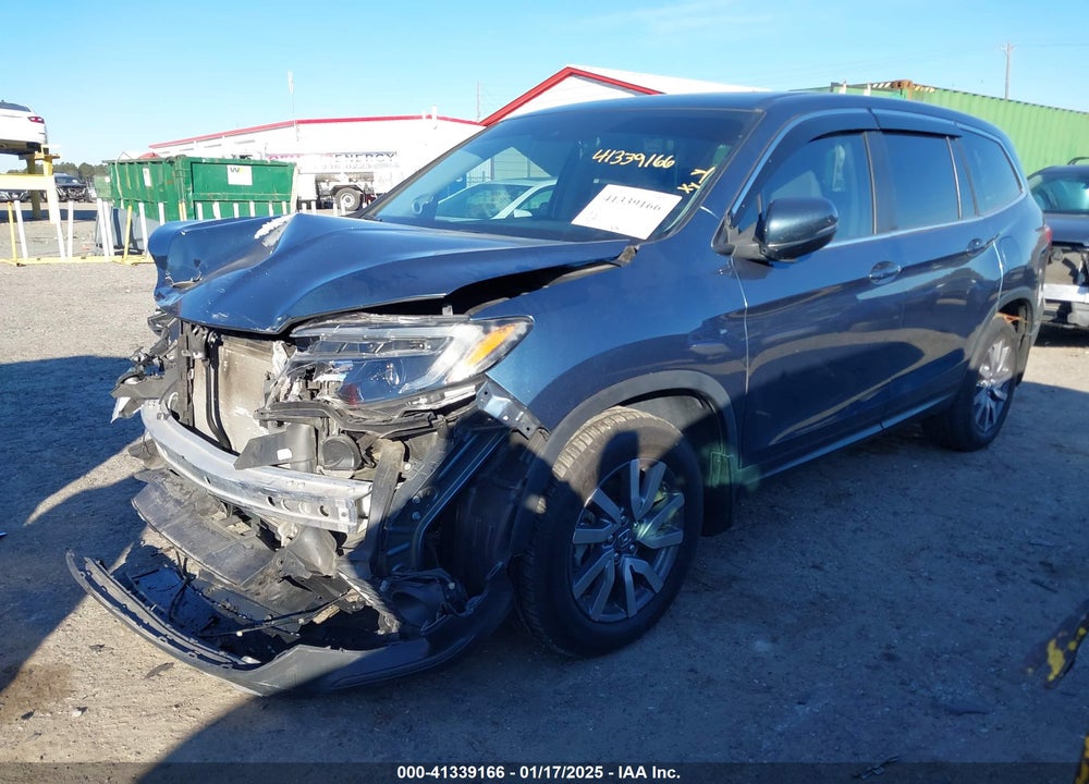 2019 HONDA PILOT EX-L VIN: 5FNYF5H51KB030577