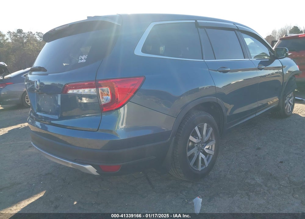 2019 HONDA PILOT EX-L VIN: 5FNYF5H51KB030577