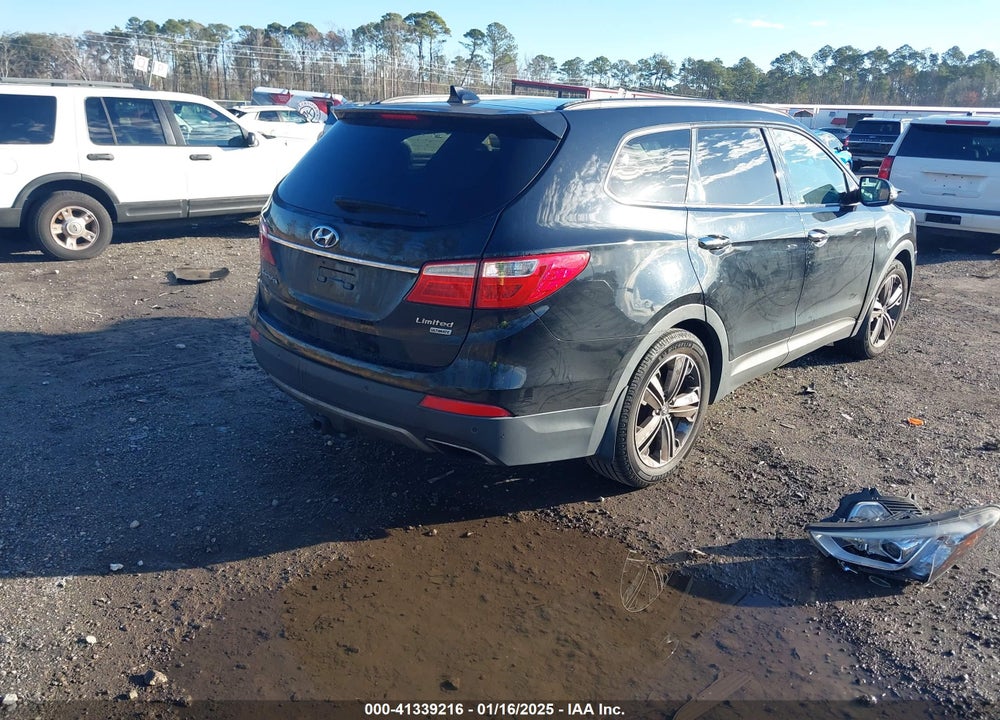 2015 HYUNDAI SANTA FE LIMITED VIN: KM8SR4HF4FU100632