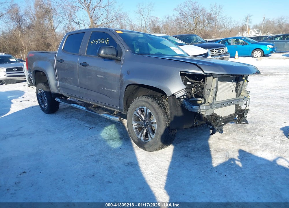 2021 CHEVROLET COLORADO 4WD SHORT BOX Z71 VIN: 1GCGTDEN1M1113103