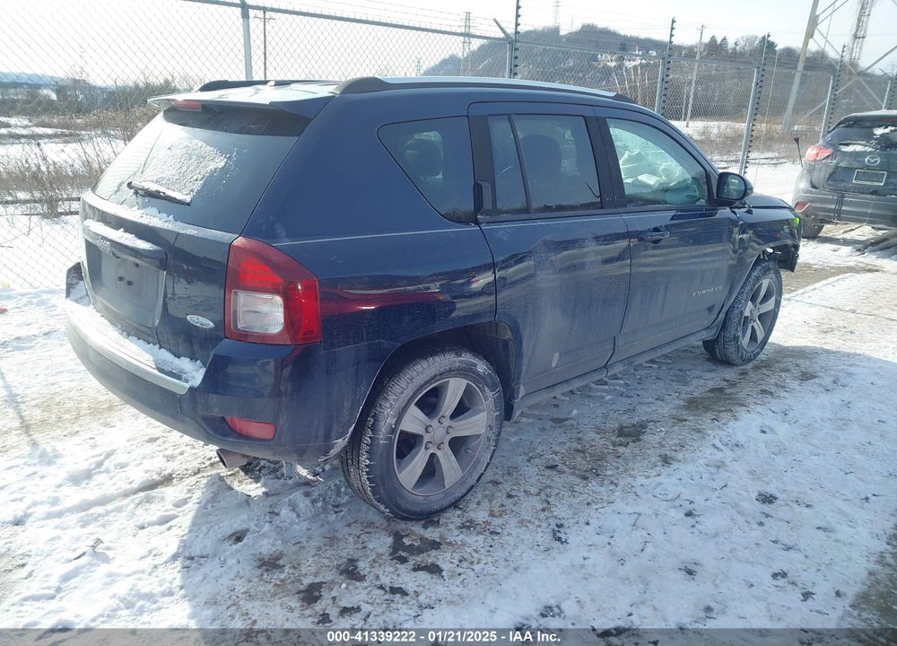 2017 JEEP COMPASS HIGH ALTITUDE 4X4 VIN: 1C4NJDEB3HD109741