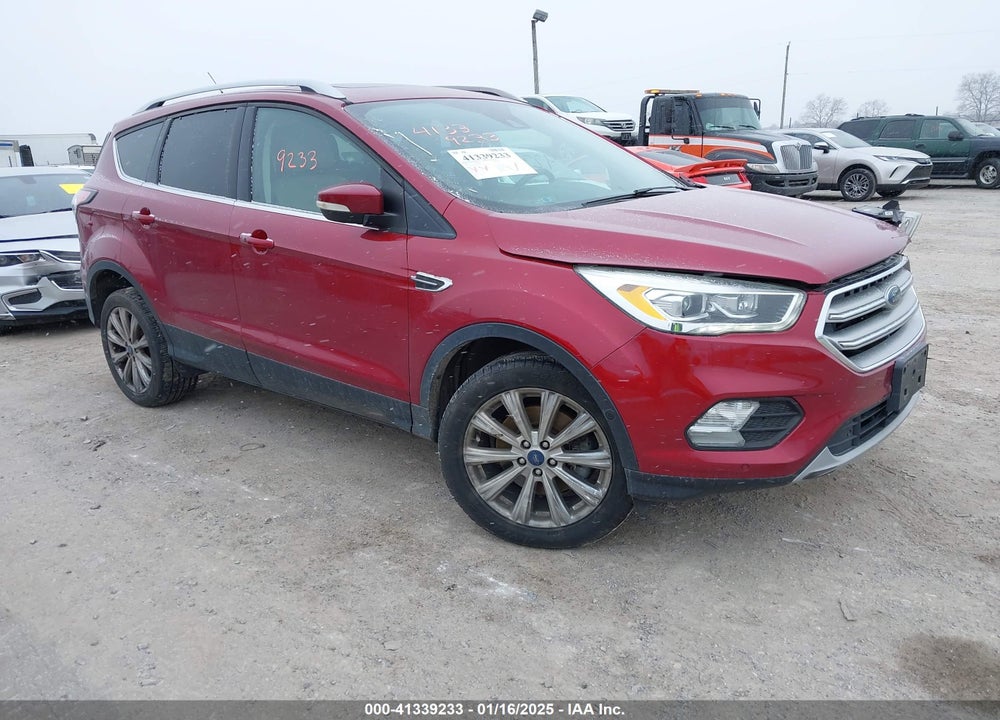 2017 FORD ESCAPE TITANIUM VIN: 1FMCU9JD8HUB51045