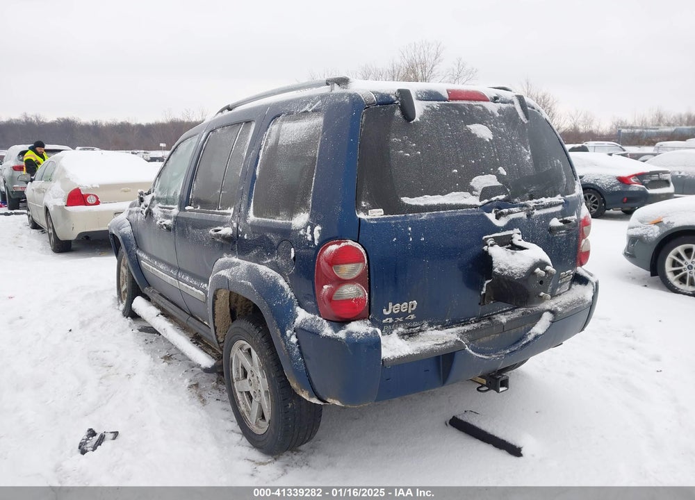 2005 JEEP LIBERTY LIMITED EDITION VIN: 1J4GL58K55W596309