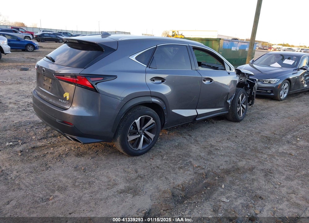 2021 LEXUS NX 300 VIN: JTJGARBZXM2184978