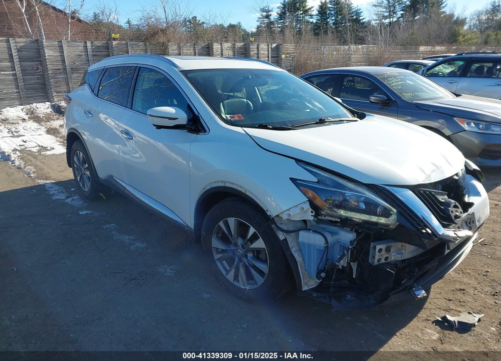2018 NISSAN MURANO SL VIN: 5N1AZ2MH0JN109970