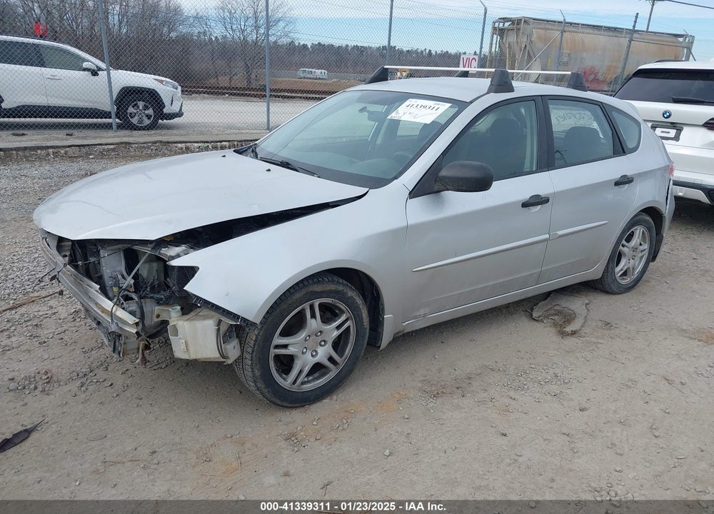 2008 SUBARU IMPREZA 2.5I VIN: JF1GH61638H819228