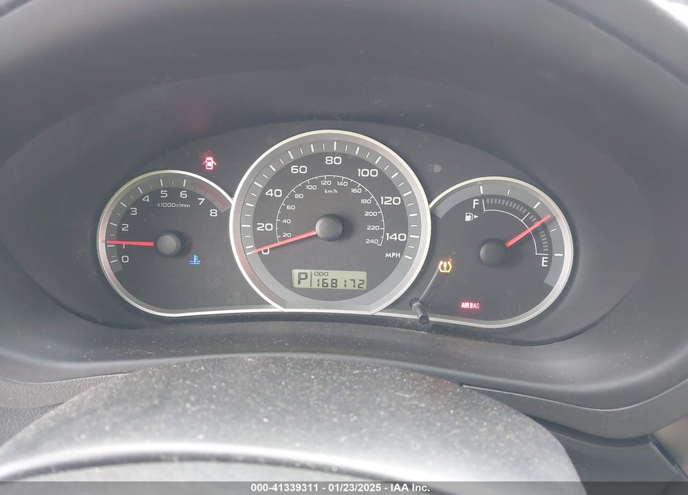 2008 SUBARU IMPREZA 2.5I VIN: JF1GH61638H819228