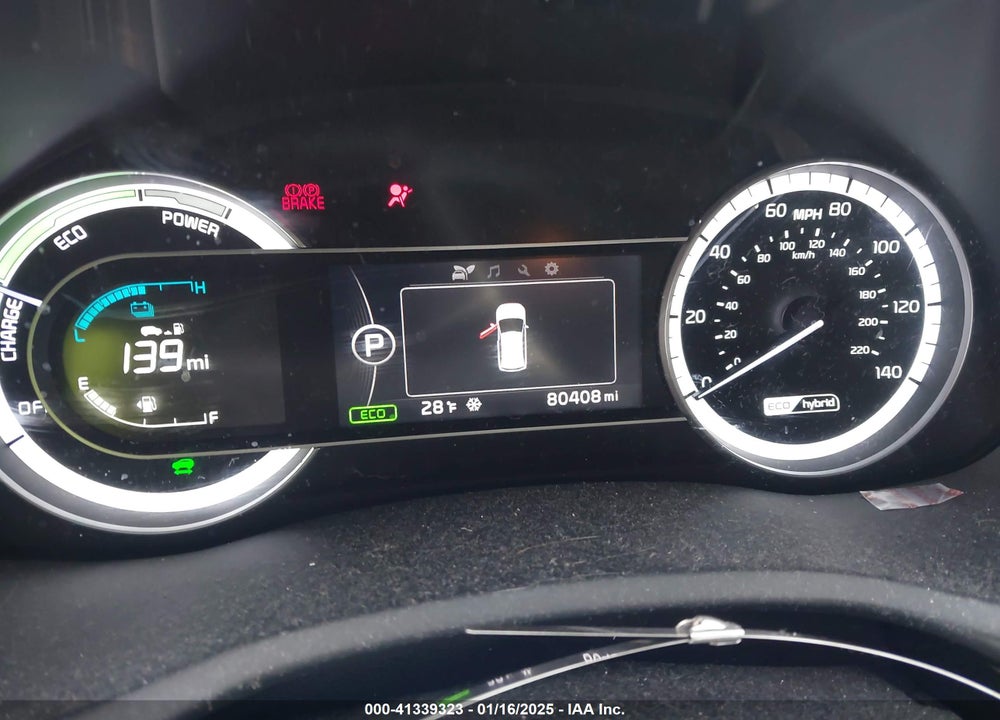 2019 KIA NIRO EX VIN: KNDCC3LC1K5303984
