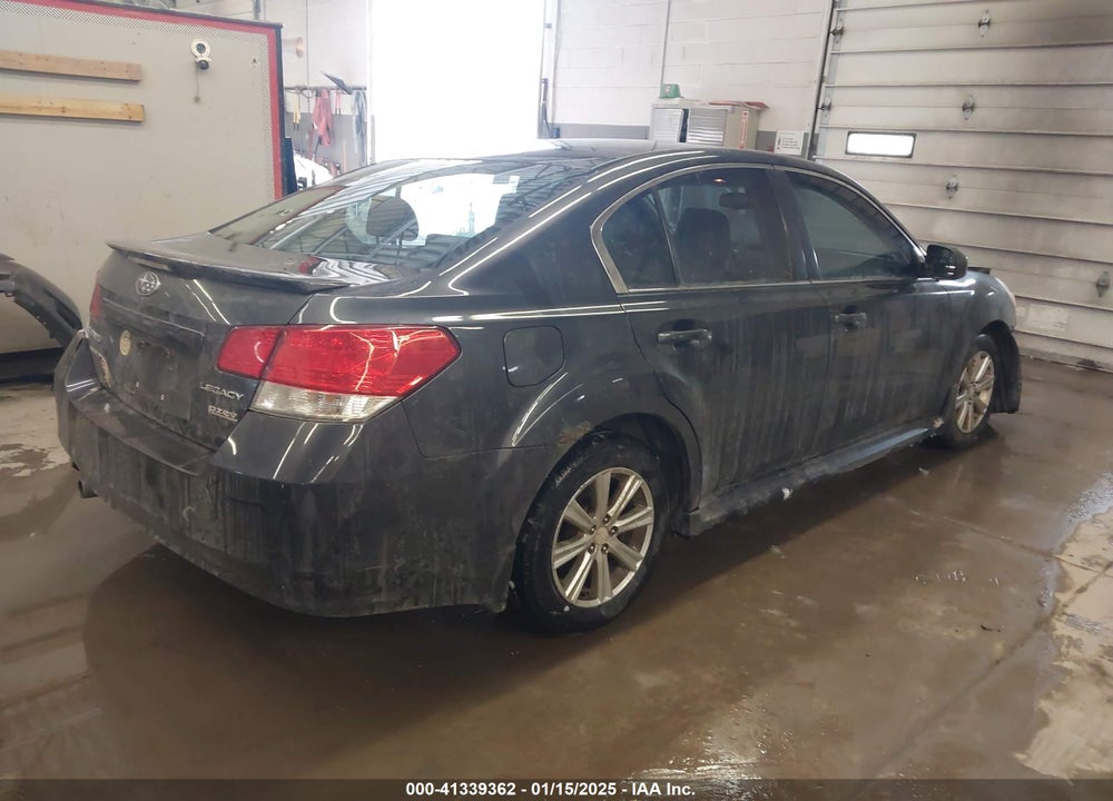 2011 SUBARU LEGACY 2.5I PREMIUM VIN: 4S3BMBG62B3252837