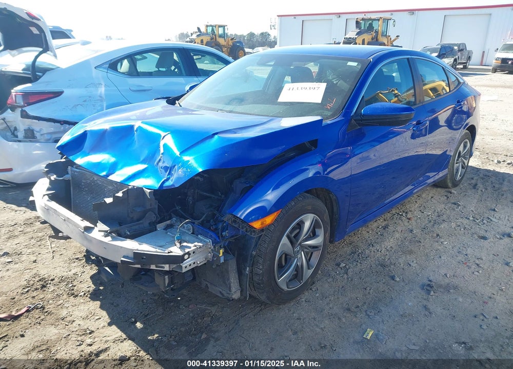 2019 HONDA CIVIC VIN: 2HGFC2F63KH569580