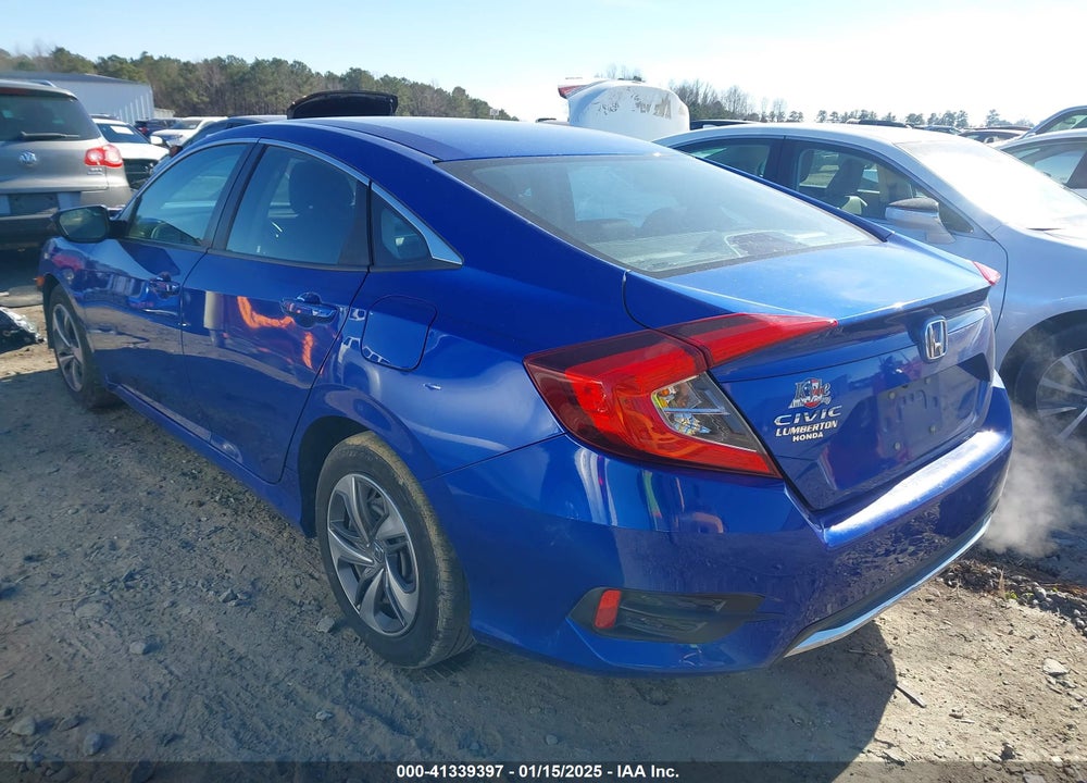 2019 HONDA CIVIC VIN: 2HGFC2F63KH569580