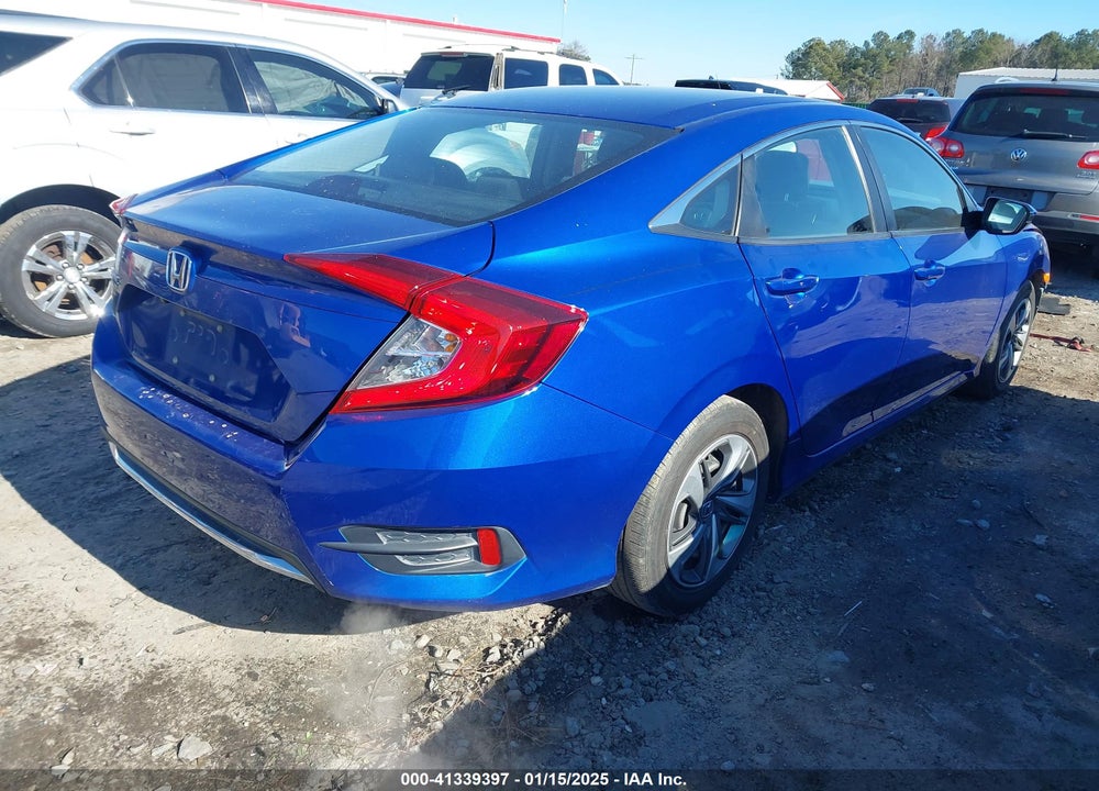 2019 HONDA CIVIC VIN: 2HGFC2F63KH569580