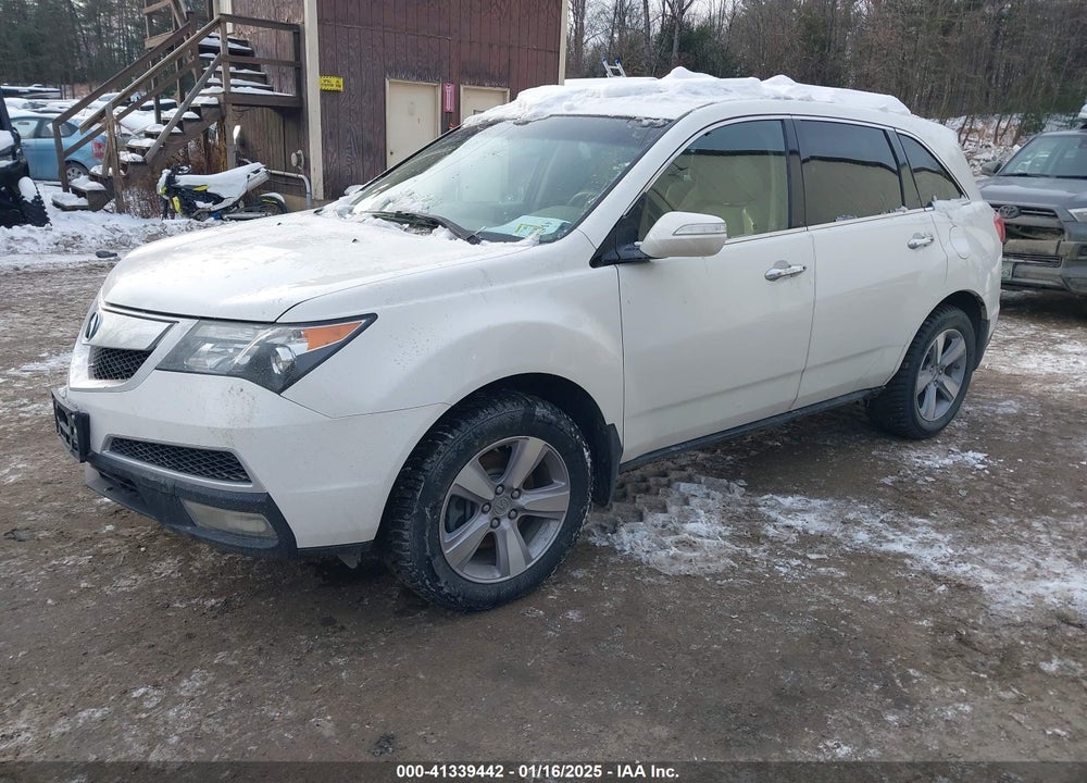 2012 ACURA MDX TECHNOLOGY PACKAGE VIN: 2HNYD2H32CH509342